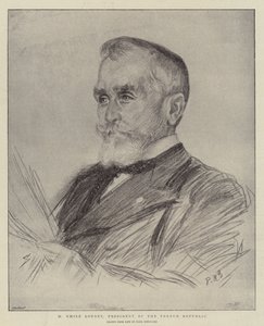 M Emile Loubet, President van de Franse Republiek